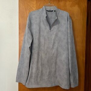 Travis Matthew-Full Zip-Gray Palm Tree-Jacket-Excellent Condition